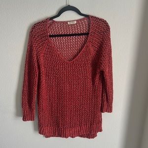 Lucky brand V neck sweater